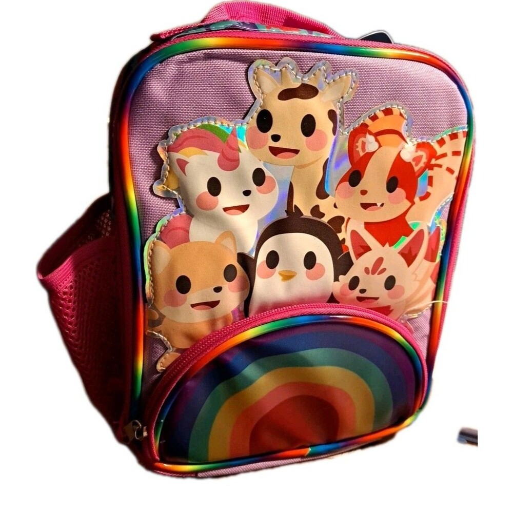 NWT! Adopt Me Pets Kids Insulated Reusable Lunch Bag School Kit